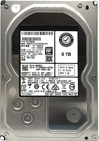 HGST HUS726060ALE614 6TB 7200RPM 3.5